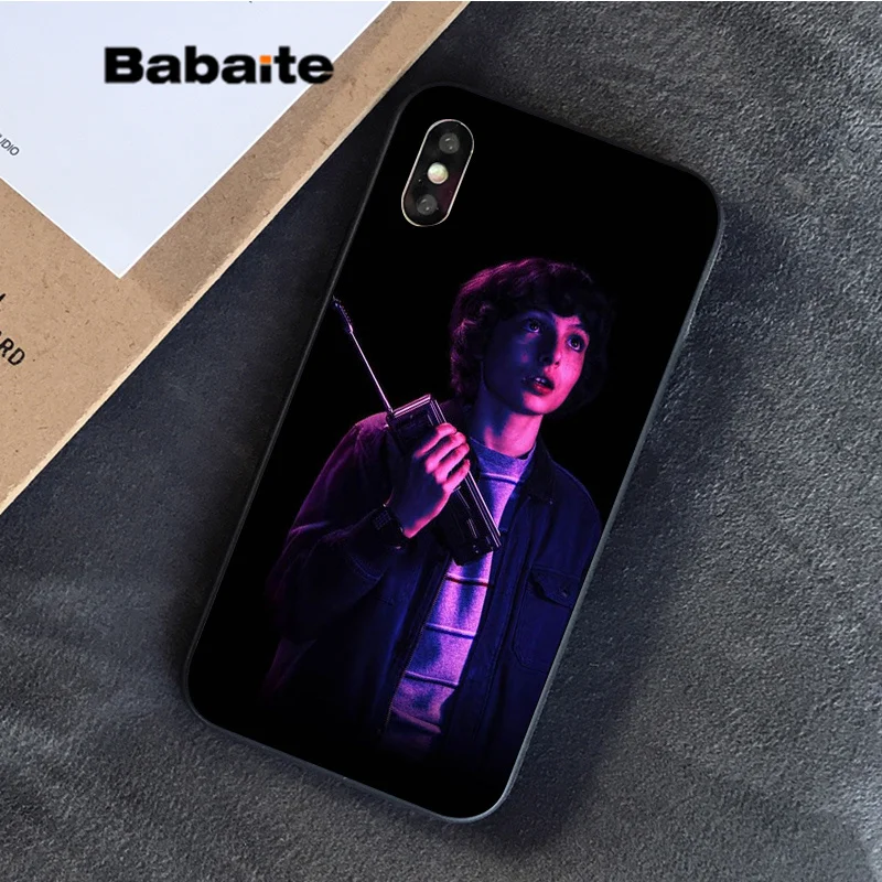 4 Babaite Stranger Things Сезон 3 Finn Wolfhard черный чехол для телефона для Apple iPhone 11 pro max 8 7 6 6S Plus X XS MAX 5 5S SE XR - Цвет: 4