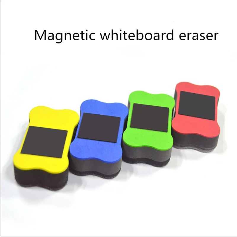 

Magnetic Flannel Blackboard Whiteboard Eraser Office Learning Cute Sponge Eraser