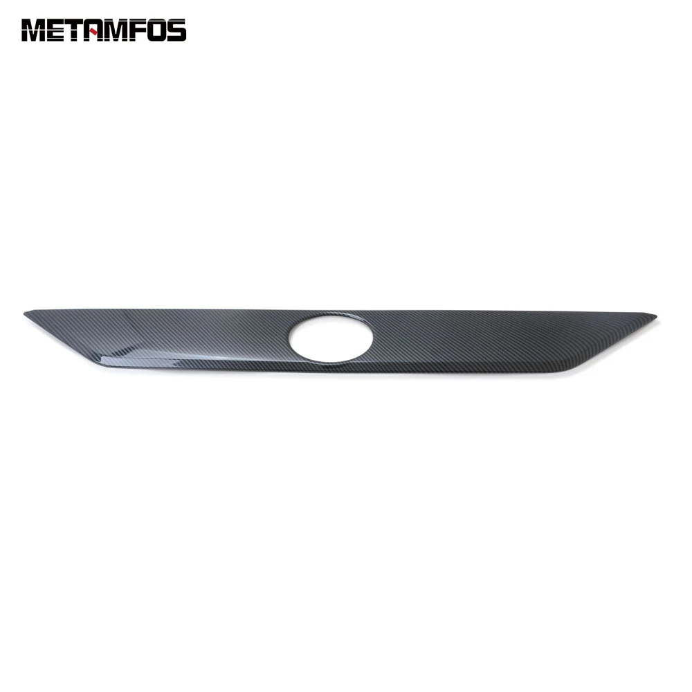 Лента заднего багажника из углеродного волокна для Toyota Rav4 Rav 4 2019 2021 задняя дверь