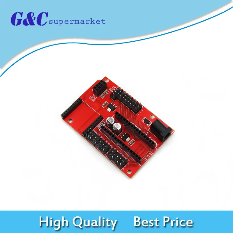 Фото Nano 328P IO Беспроводная Плата расширения датчика для XBEE И NRF24L01 розетка для Arduino Diy kit diy electronics №1