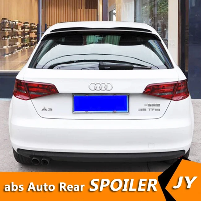 Спойлер для Audi A3 2014 2018 спойлер хэтчбека высококачественный из ABS материала заднее