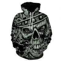 skull print hoodies men 3d sweatshirt boy loose hip hop punk pullover male streetwear casual fashion clothes oversize hoodies