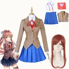 Униформа Doki денежный клуб Monika костюм школьницы, платье для девочек, женская одежда