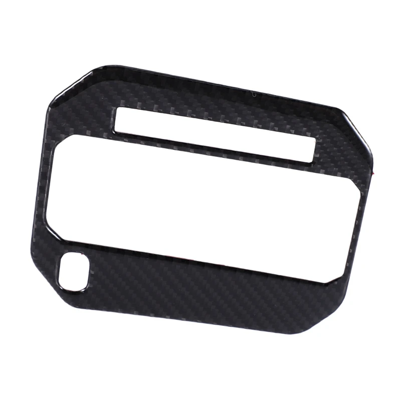 Черный чехол накладка из натурального углеродного волокна для автомобиля на