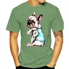 2022 футболка 2022 модная мужская футболка 2022 Французский бульдог я не Мопс французская черная рубашка