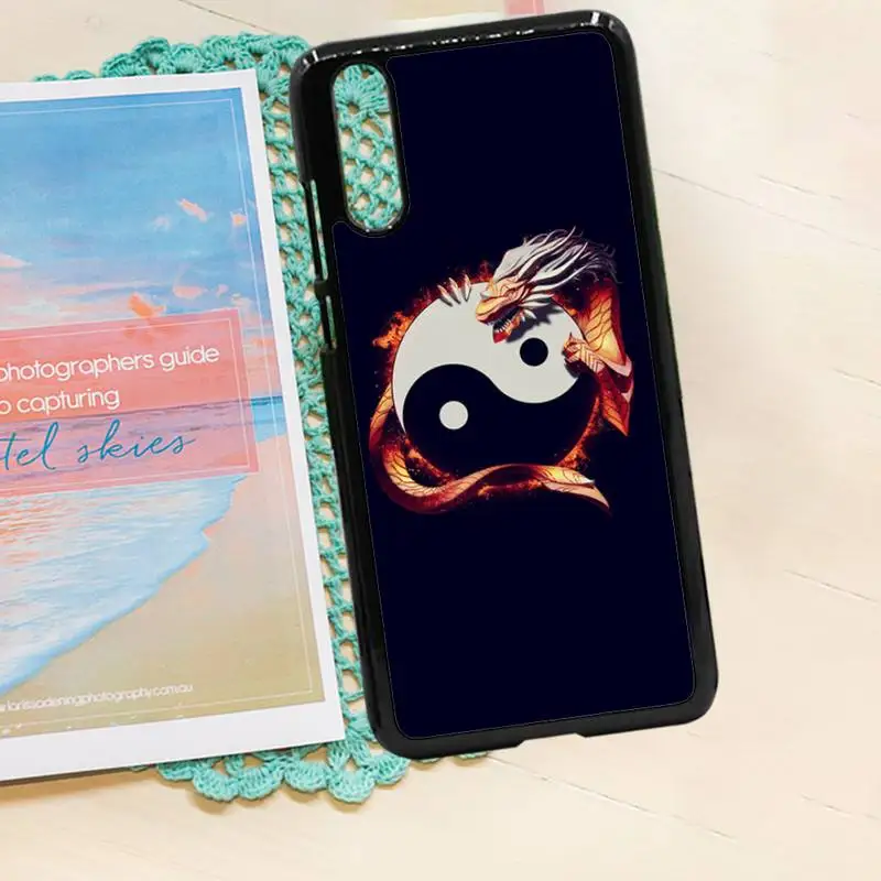 

Eight Diagrams Taiji Yin Yang high quality Phone Case shell PC for iPhone 11 12 pro XS MAX 8 7 6 6S Plus X 5S SE 2020 XR