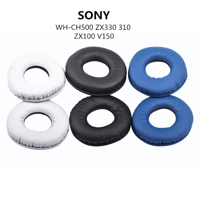 Из 2 предметов амбушюры пены подушки Earpad мягкий сменный для Sony WH CH500 ZX330 310 ZX100 V150