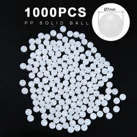 1000pcs 7mm pp plastic solid balls set multi purpose hardware bearings parts for precision bearing drawer slides