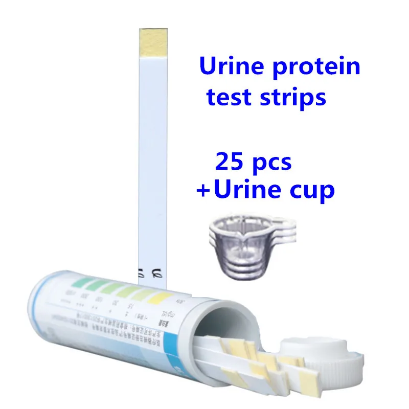 Тест полоска на мочу 25 шт./компл. точность при проверке функции жирной почки