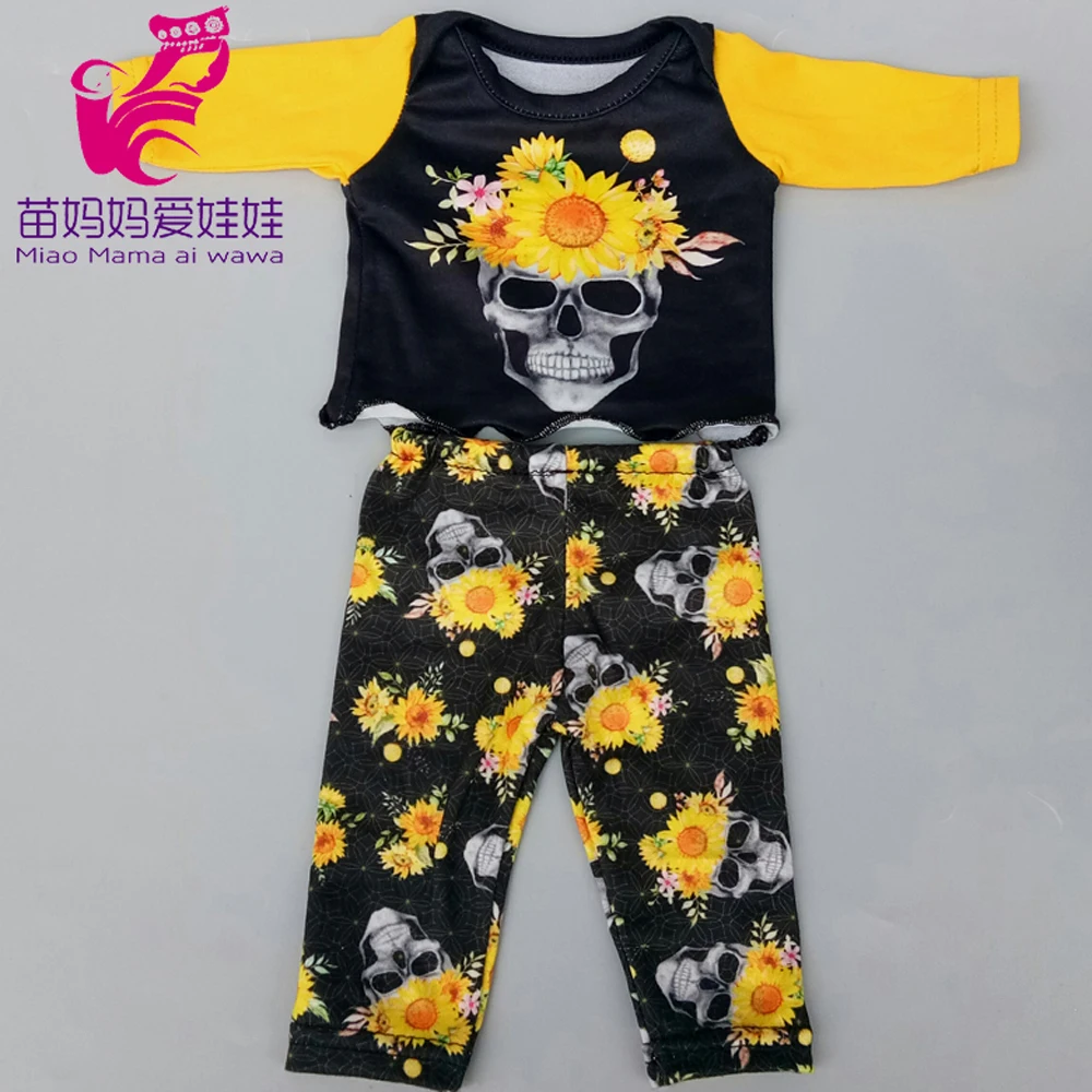 Одежда для куклы 43 см одежда новорожденных единорог американских кукол 18 дюймов