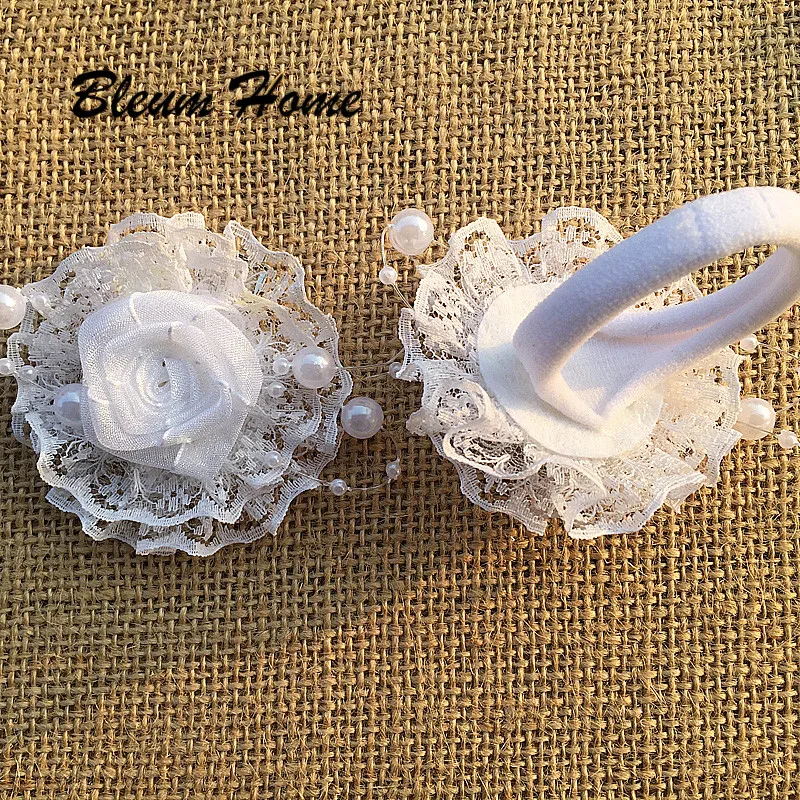 Подарок для русской школьницы милый детский белый головной убор с бантом и