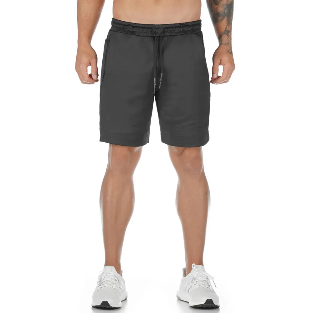 Быстросохнущие спортивные мужские шорты для бега Бермуды пробежки тренировки