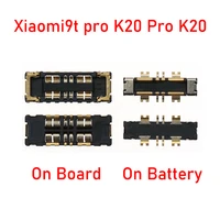 5pcs inner pfc battery connector clip contact for xiaomi mi 9 11 cc9e play a3 f1 9t pro redmi 7 k30 note7 pro note8 k20pro k20
