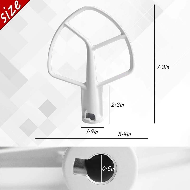 KN1PS W10616906 розлив щит с крючком для теста K45DH K45B Flex Edge Beater и K45WW проводной кнут всего 4