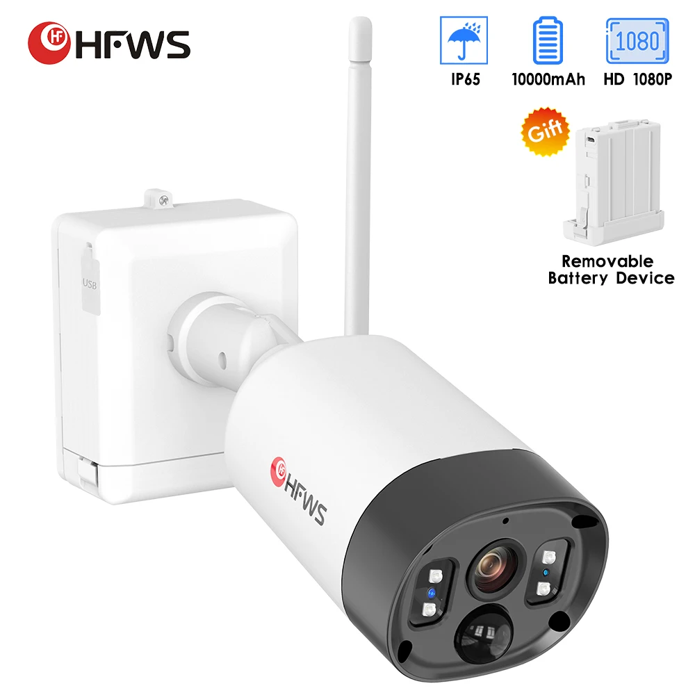 

IP-камера HFWS с поддержкой Wi-Fi, 2,0 МП, HD, Wi-Fi