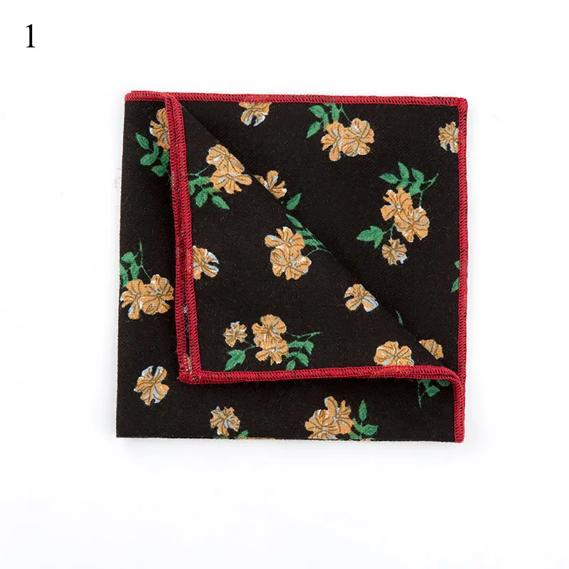 

Unisex Polka Dot Handkerchief Paisley Flower Pocket Squares Suit Kerchief Silk Adult Napkin Pocket Square Silk Handkerchief