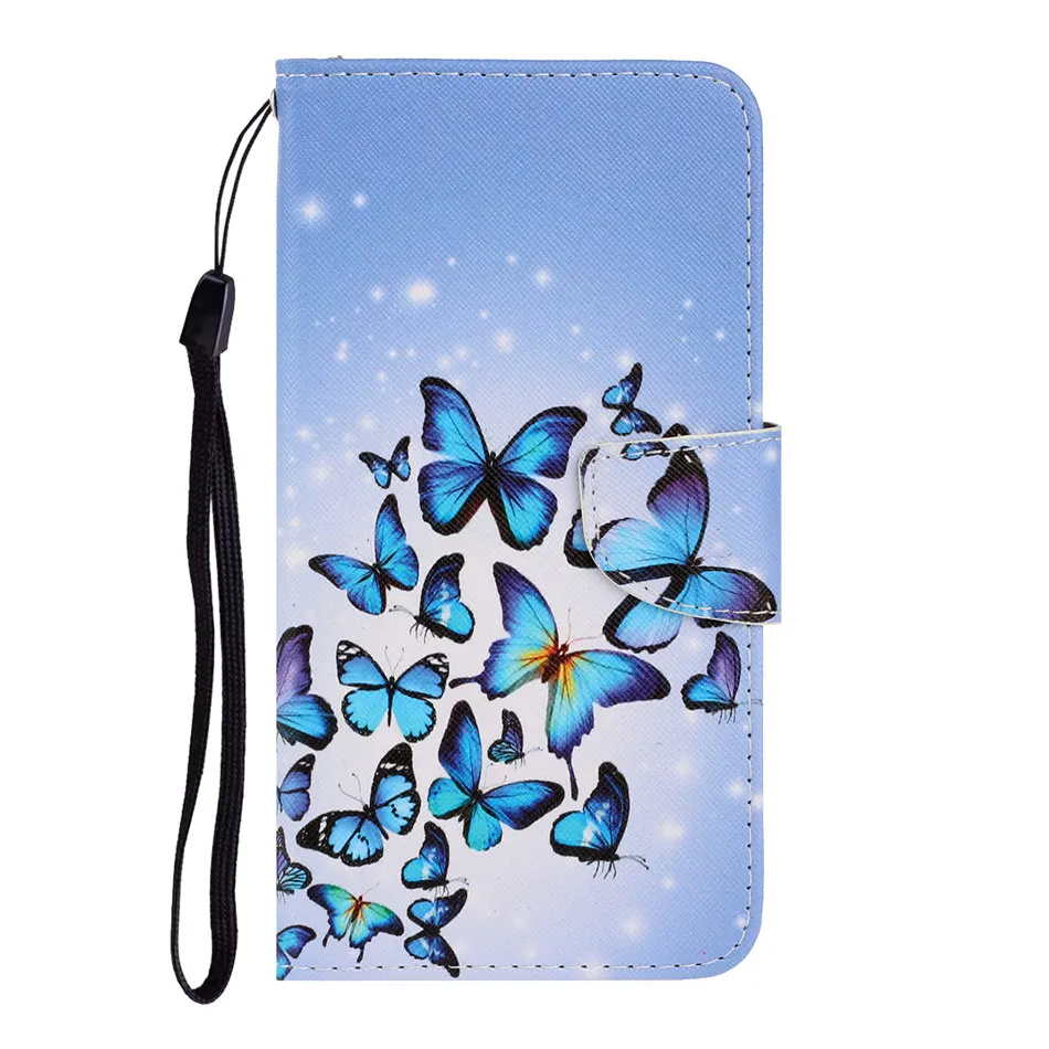 Multiple Butterflies DEEVOLPO подставки чехлы для телефонов сумки из разукрашенной кожи для samsung Note8 J330 J530 J730 J310 J510 A320 A520 S5 S6 S7 край S8Plus DP10Z - Цвет: Multiple Butterflies