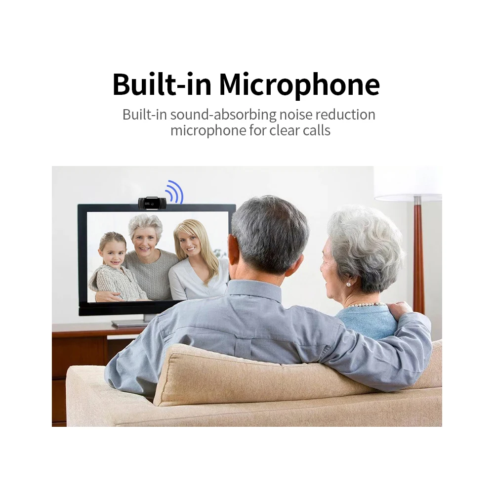 Веб-камера с автофокусом 1080P 5 МП со встроенным микрофоном | Компьютеры и офис