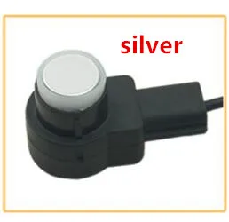 silver sensor Двухканальный автомобильный видео OEM парковочный радар Датчик передний задний 8 Датчик s 2 видео камера вход для автомобиля монитор Android dvd-плеер - Название цвета: silver sensor