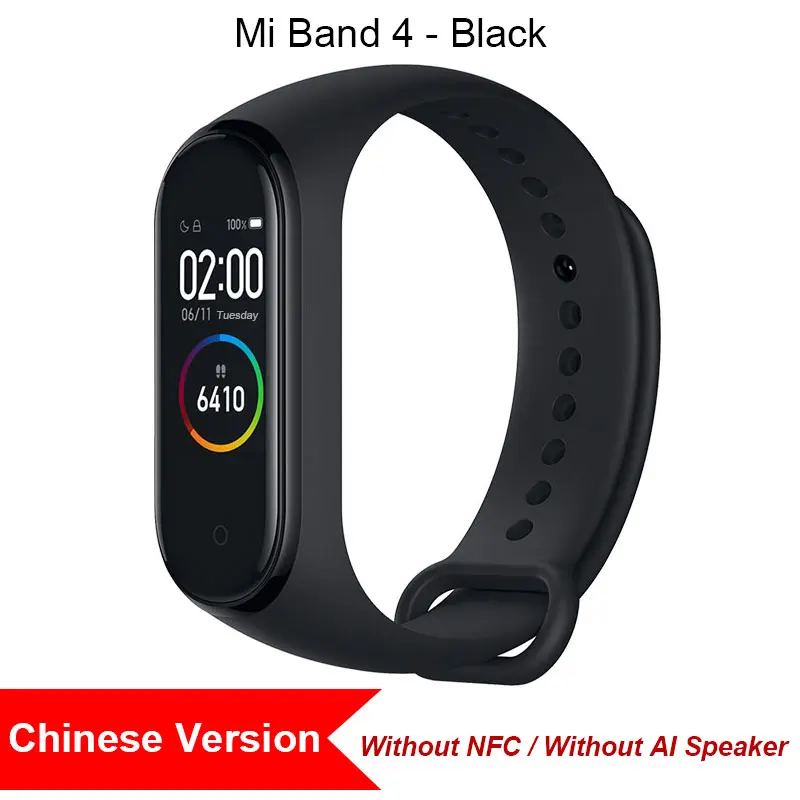 CN Version-Z Xiaomi Mi Band 4 глобальная Версия смарт-браслет Miband 4 браслет пульсометр фитнес цветной экран Bluetooth 5,0 версия CN - Цвет: CN Version-Z