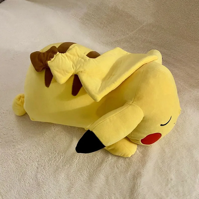 Очаровательная мягкая плюшевая подушка Pokemon18 дюймов в виде Пикачу для сна |