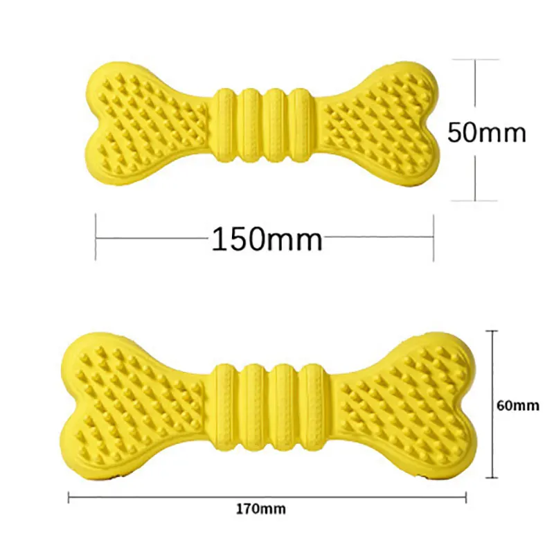 Игрушка Собака Щенок жевательные игрушки в форме кости протекающие для еды