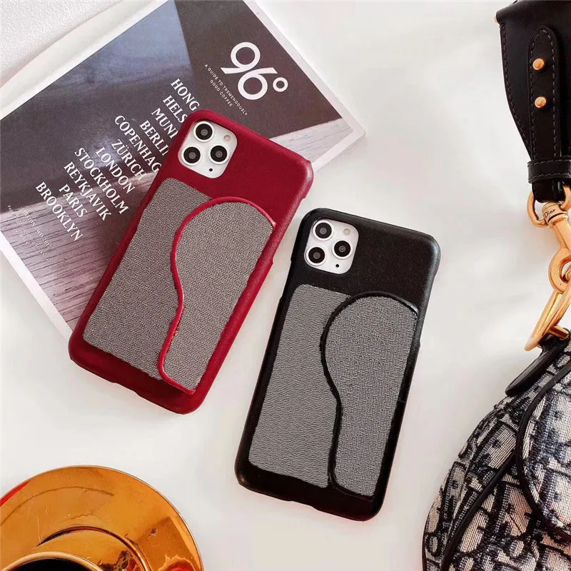 Женская модная сумка-седло с кармашком для визиток чехол телефона iPhone 11 pro max 11pro 6