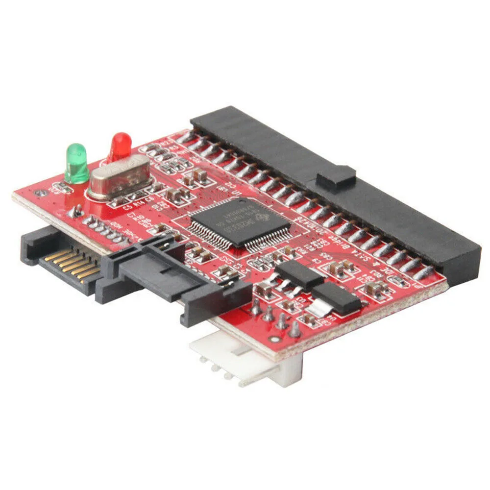 IDE 100/133 HDD CD DVD адаптер SATA конвертер SATA кабель и разъем питания