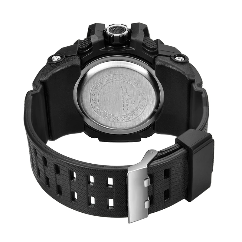 Часы наручные мужские электронные модные спортивные многофункциональные