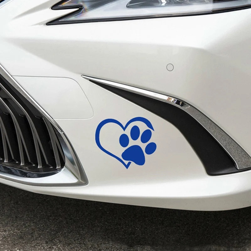 Wall Sticker Pet With Heart Dog Cat Vinyl Decal Car Window Bumper Decor For Home Wallpaper | Автомобили и мотоциклы