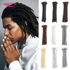 Гнездо для волос, дреды ручной работы, удлинители, натуральные накладные волосы, крючком, плетеные удлинители волос, искусственные кудрявые косички