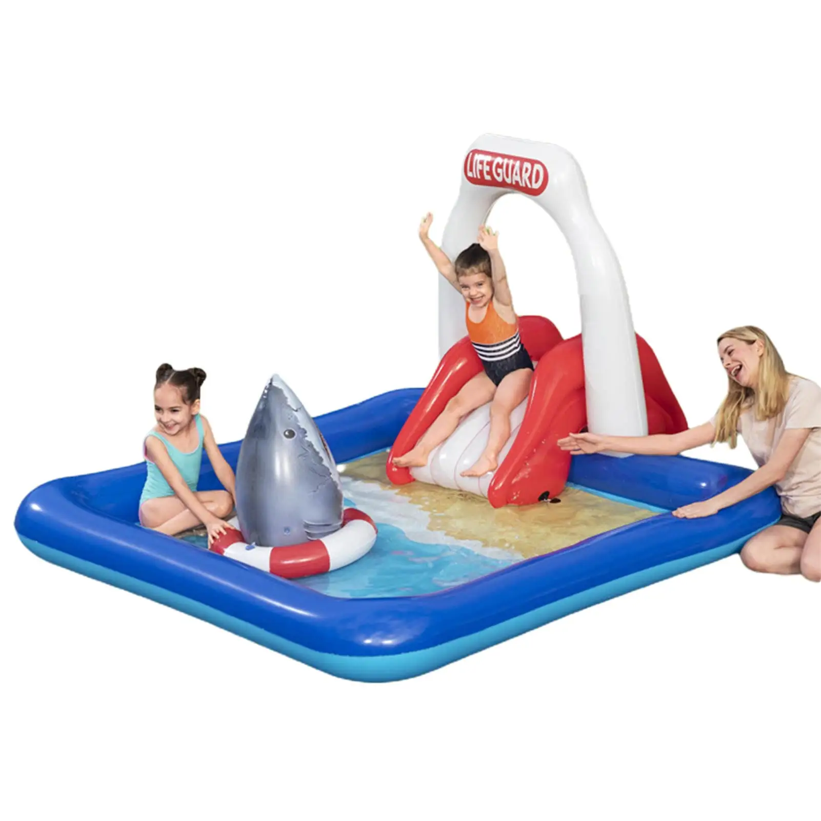 

Kid Adult Children Blue Garden Outdoor Play Pool Cover Piscine Gonflable Family Inflatable Pool Above Ground Swimming Pool