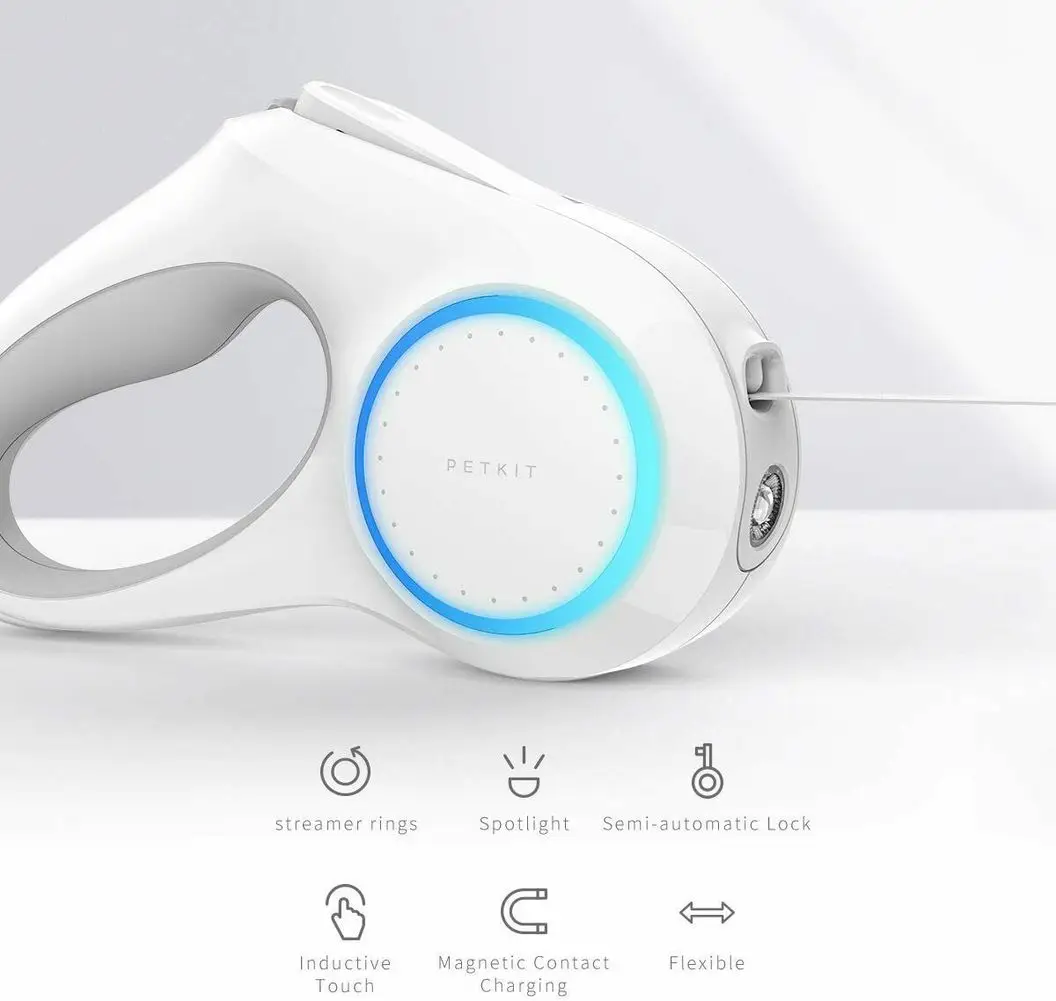 Телескопический поводок для собак PETKIT ошейник собаки товары улицы с