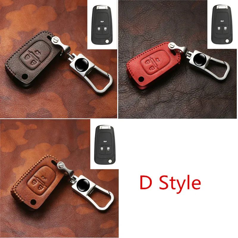 Чехол для ключей автомобиля из натуральной кожи Chevrolet buick Sonic Spark Cruze Captiva Lacetti Orlando