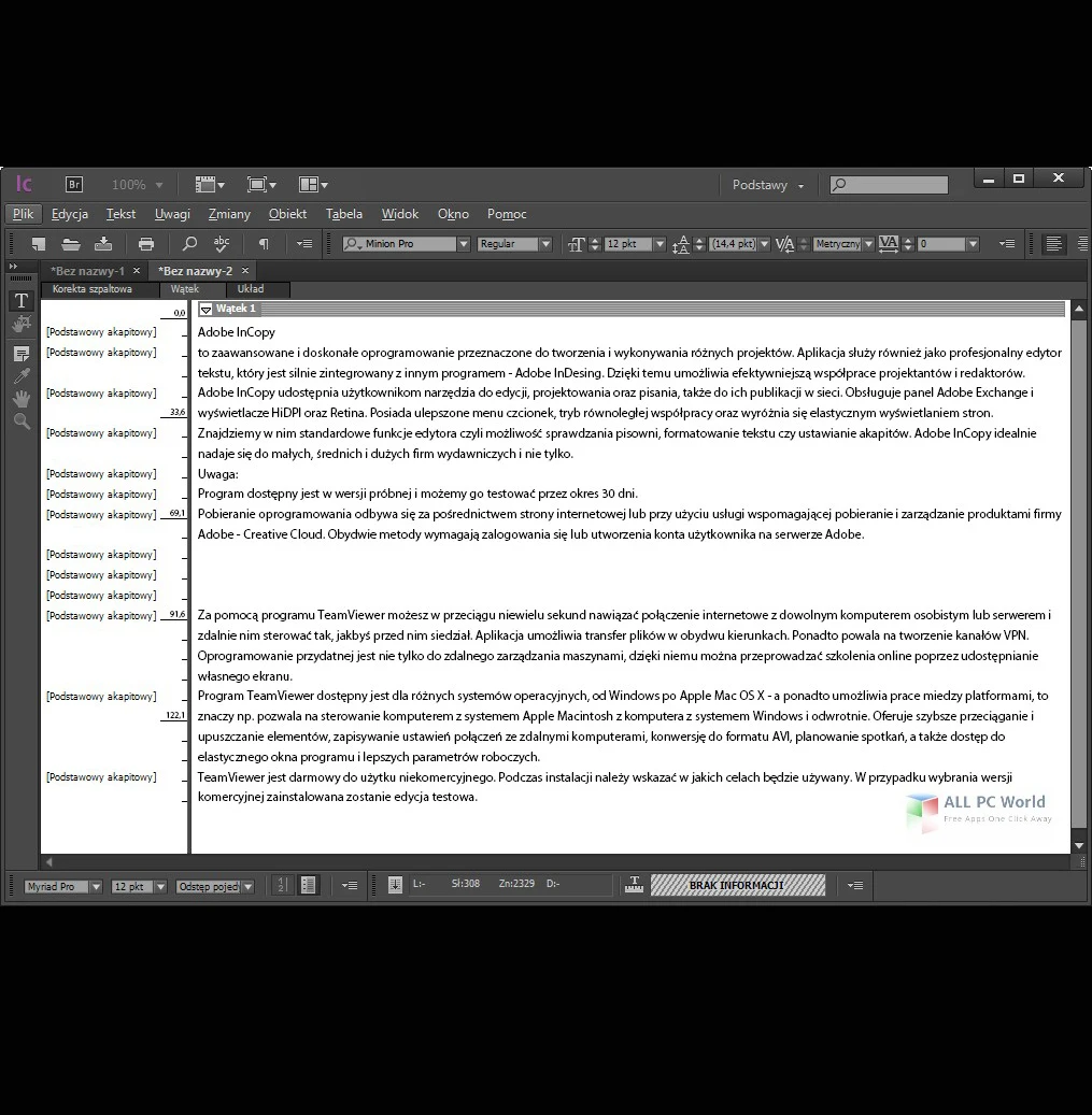 

Software Adobe InCopy CC 2018 Mac Ic Full Version Installation Package