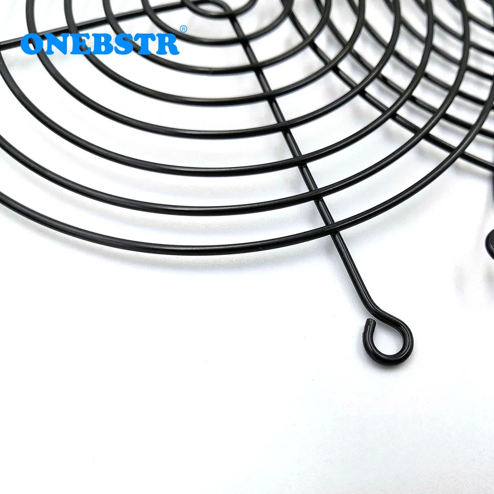 Крышка вентилятора охлаждения для процессора железная сетка 4 см 5 6 8 9 12 13 14 черный