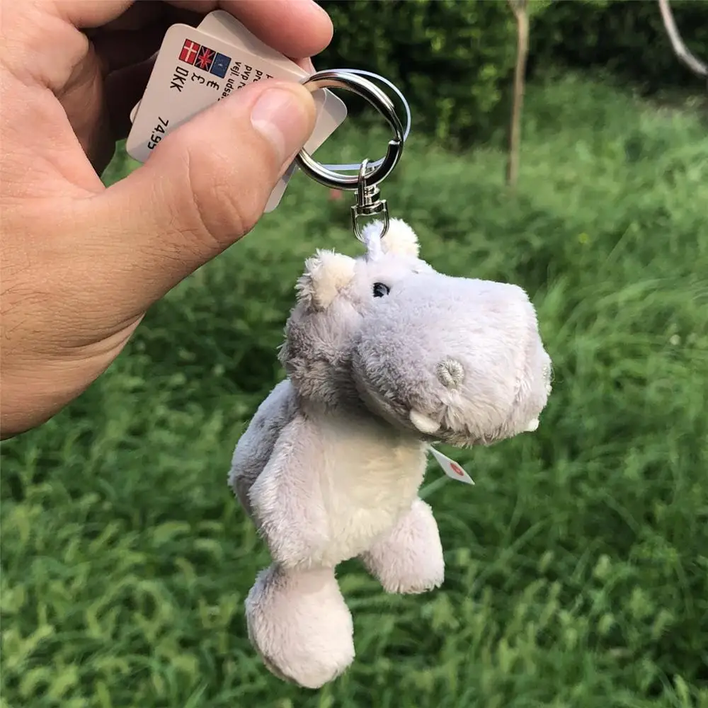 5 шт. зоопарк серый Бегемот кулон Чучела с презентабельным видом: плюшевый брелок