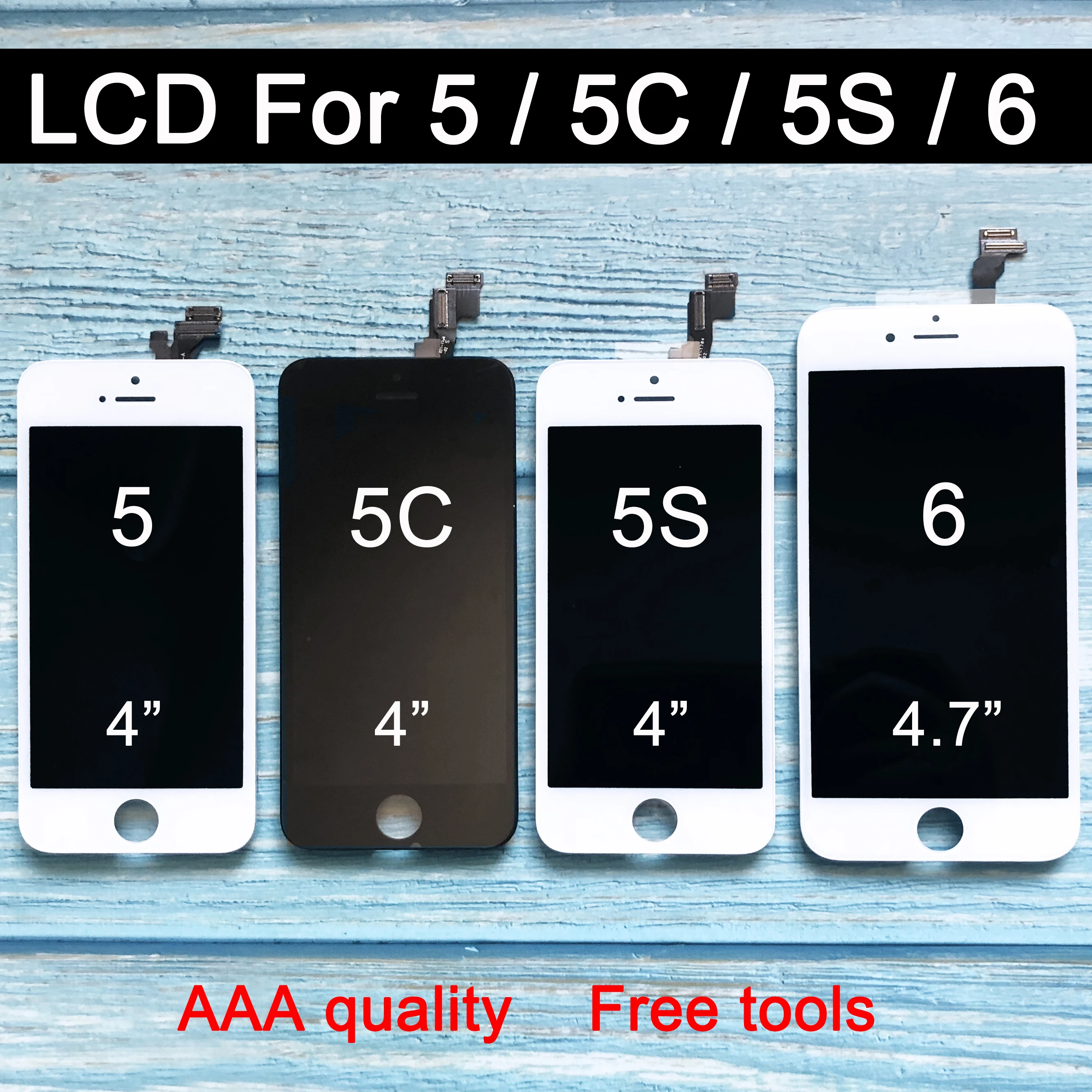 Новая Замена для iphone 6 ЖК-дисплей для iphone 6 S ЖК-экран дисплей сенсорный дигитайзер сборка для iphone 5s ЖК-дисплей