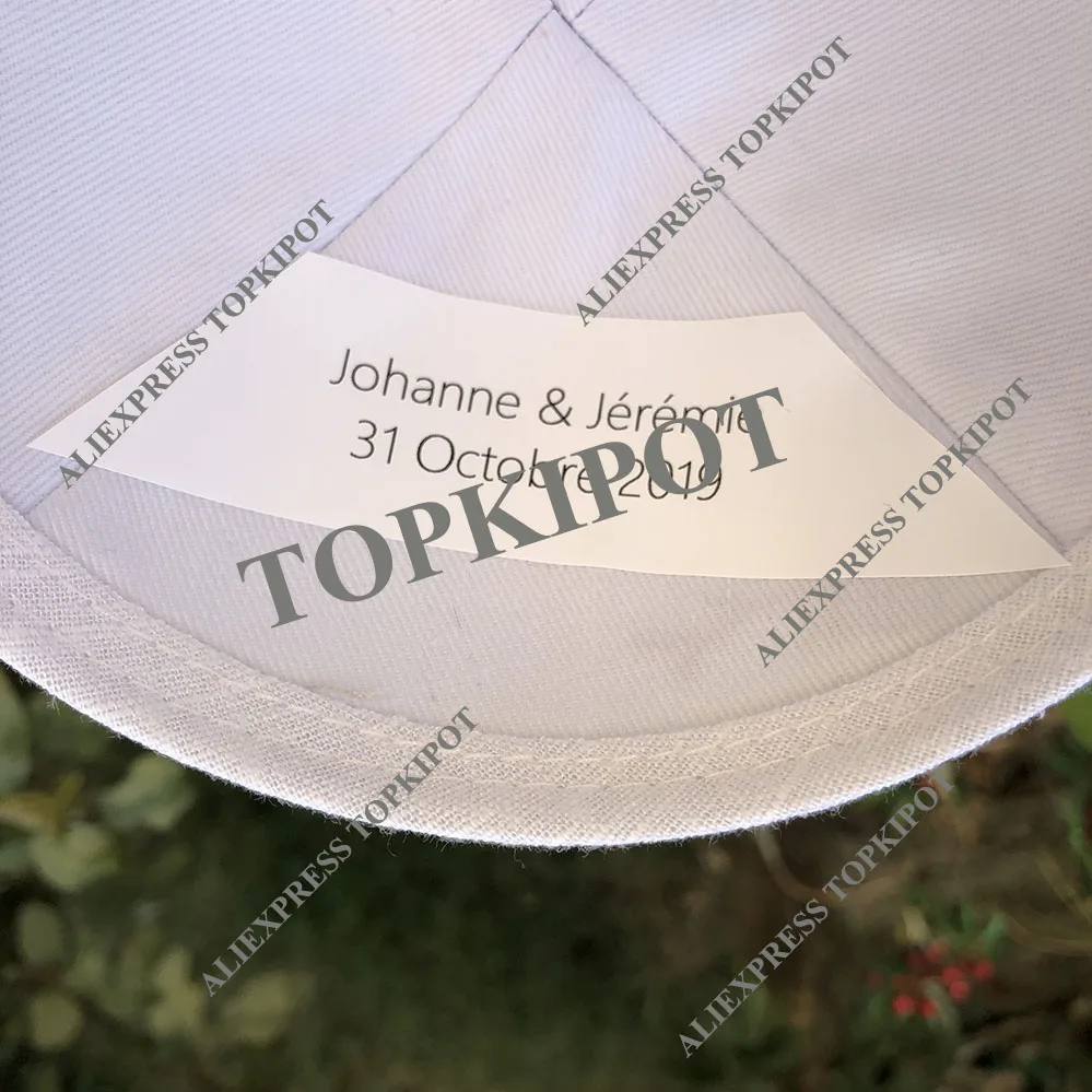 Белые льняные KIPOTS с вышивкой из розового золота