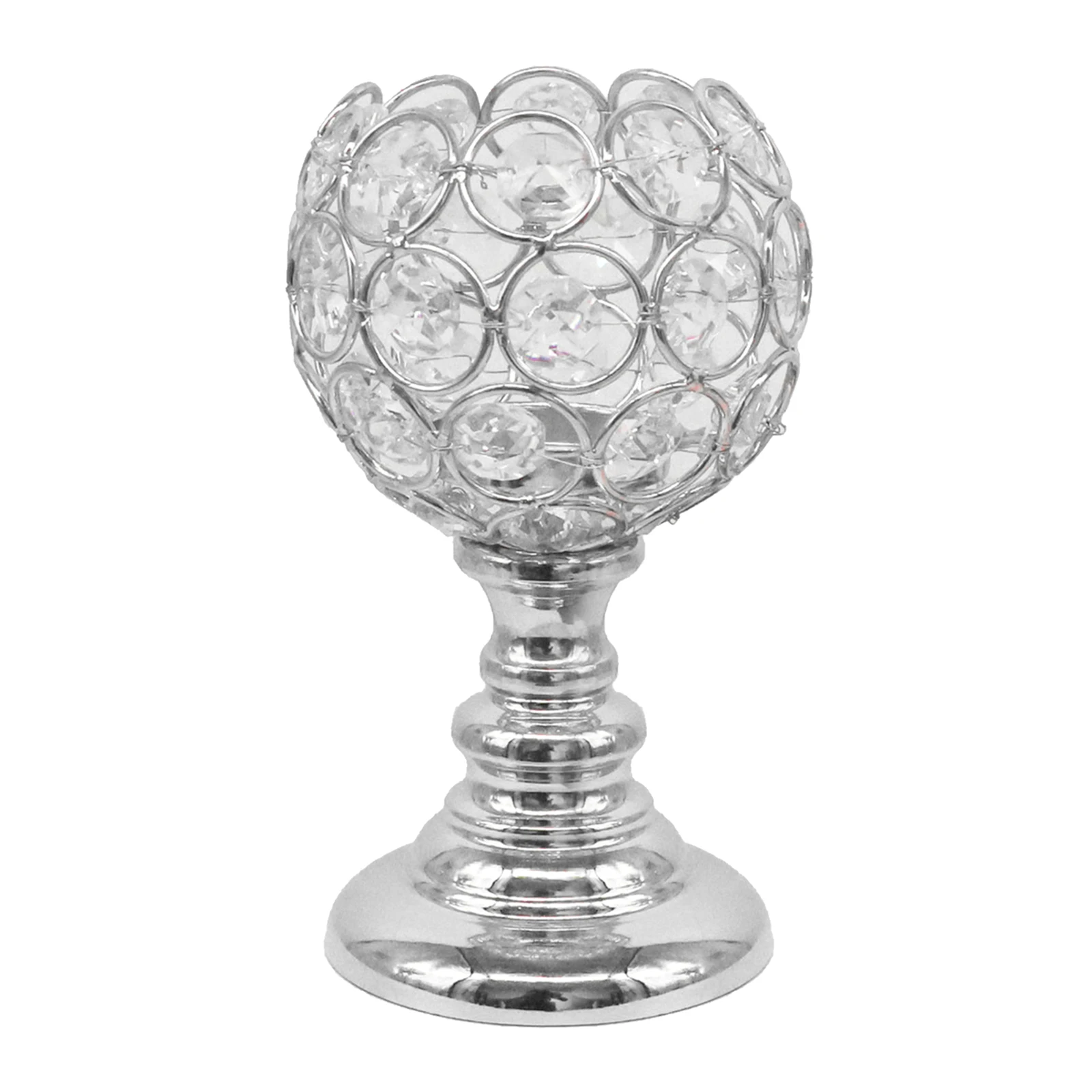 

Crystal Candle Holders, Candle Stand Candlesticks for Home Wedding Party Centerpiece, Dinner Event Restaurant Hotel Decoration