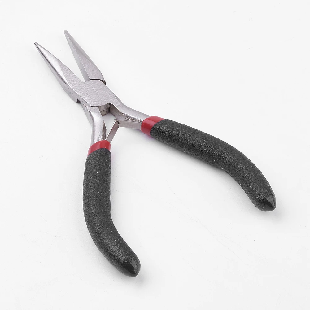 45# стальные Наборы инструментов для ювелирных изделий diy: круглые плоскогубцы, плоскогубцы для резки проволоки и бокорезы, металл, черный, 315x70x10 мм;