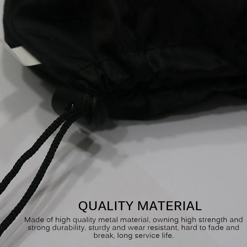

1pc Oxford Black Patio Heater Cover Waterproof Rainproof Standup Heater Cover Zipper Oxford Cloth Heaters Protector Furniture