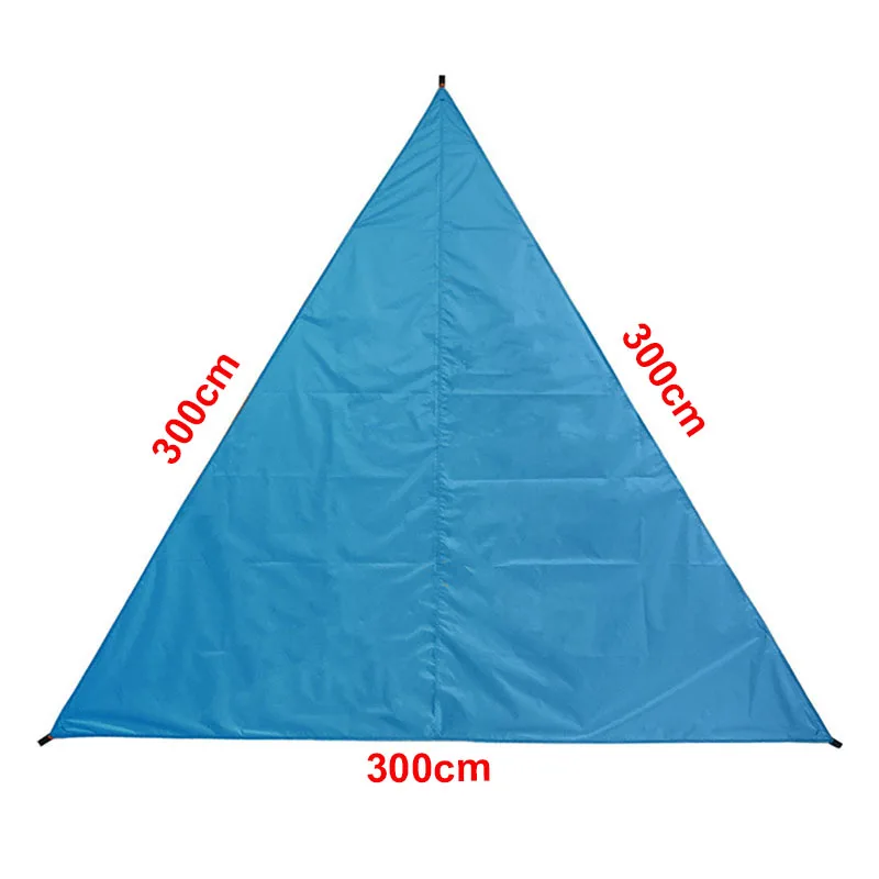 Водонепроницаемый тент солнцезащитный паруса брезент УФ-блок патио садовый