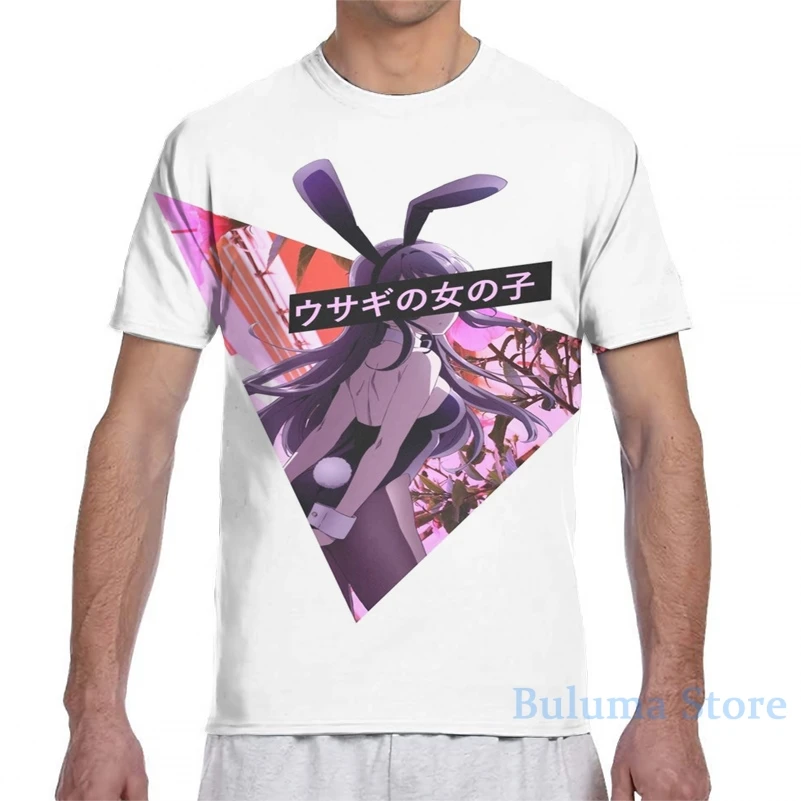 Футболка с коротким рукавом для мужчин и женщин модная рубашка принтом кролика