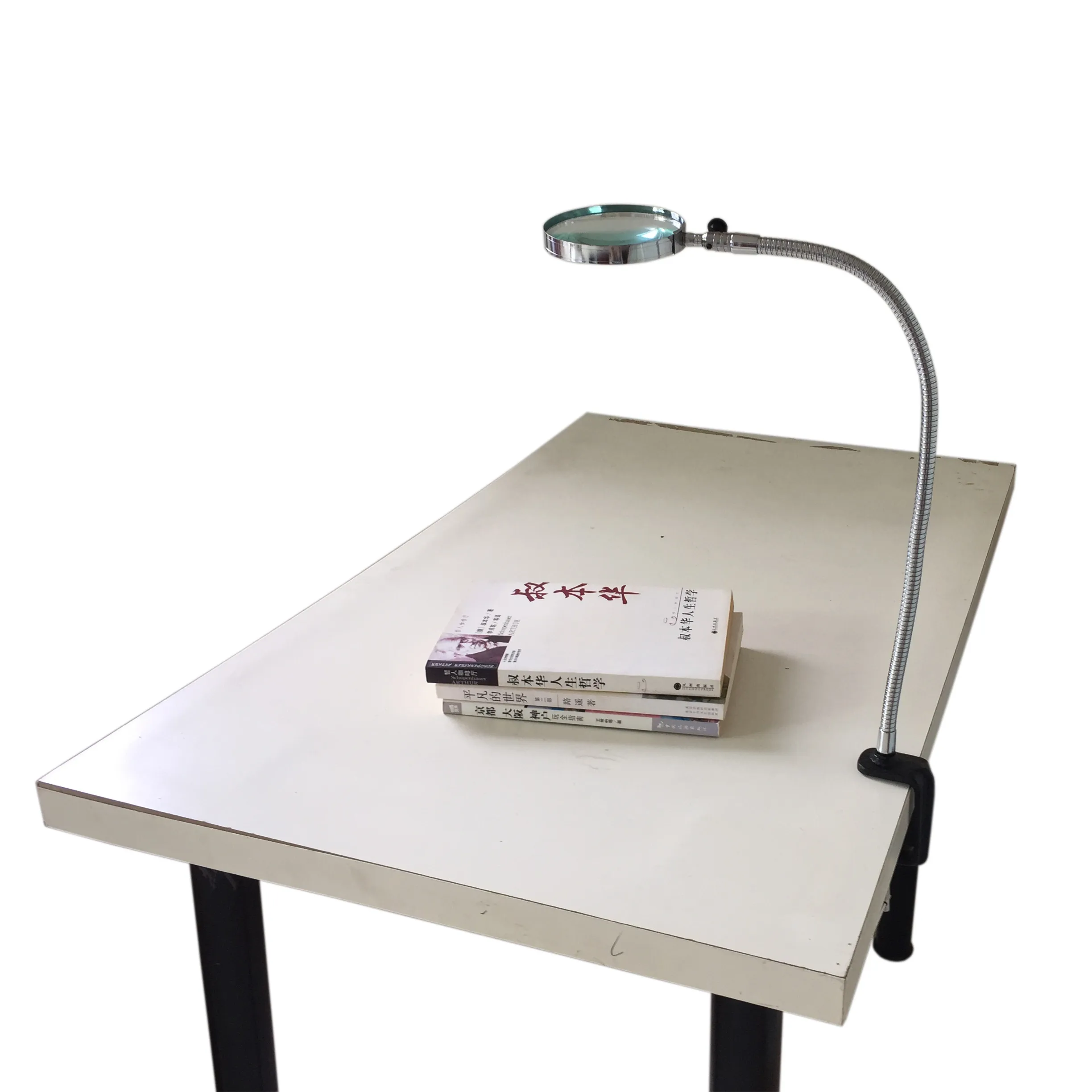 Лампа Лупа гибкая шея увеличительное стол зажим пластиковые папки металлическая