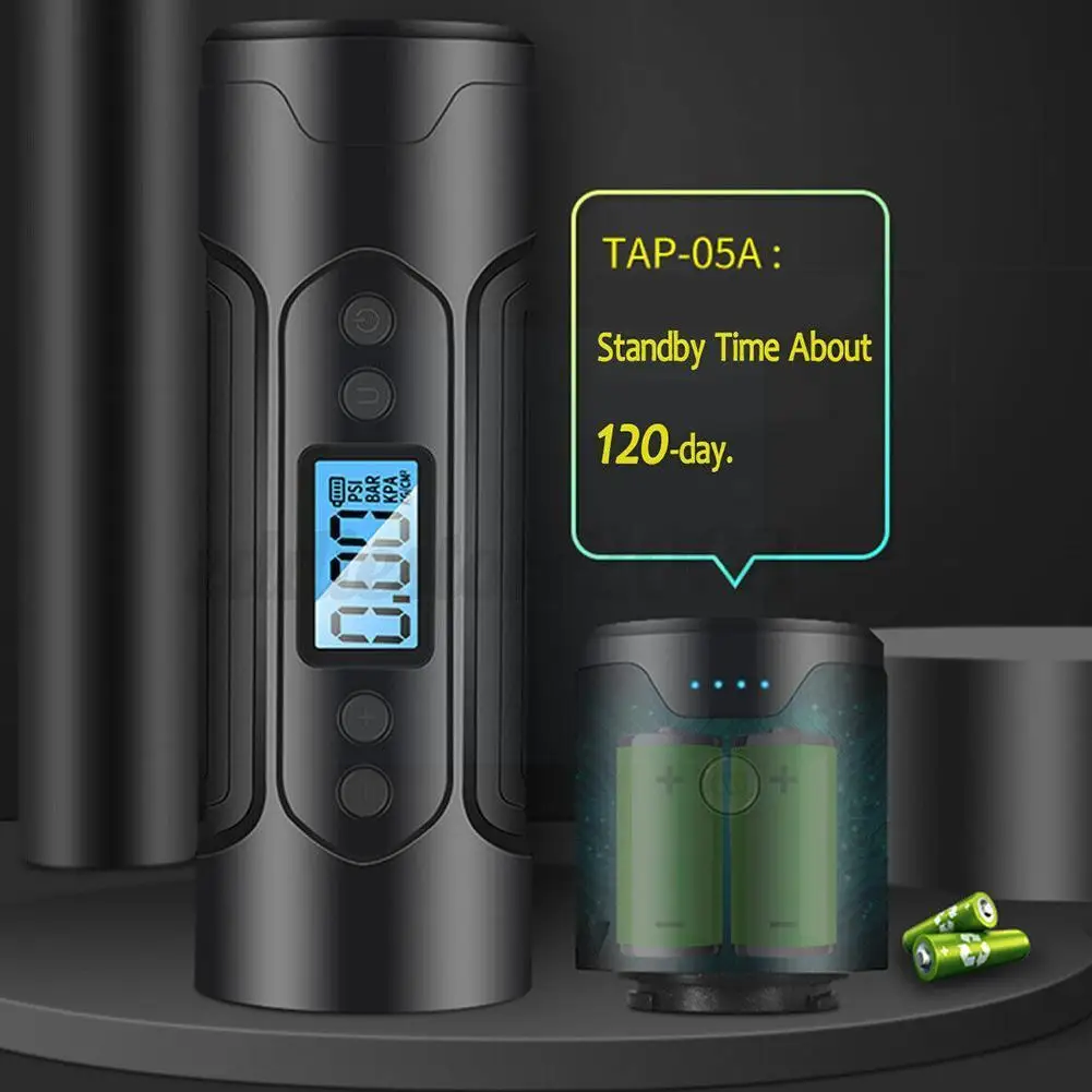 Воздушный компрессор для автомобиля портативный насос шин с цифровым