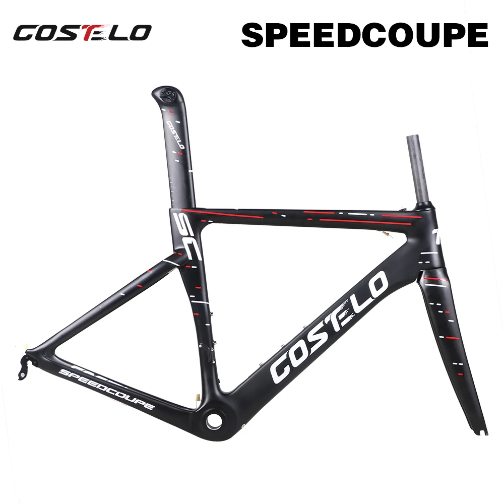 Costelo Speedcoupe карбоновая рама для шоссейного велосипеда Costelo велосипедная Рама Bicicleta карбоновая рама 48 51 54 56