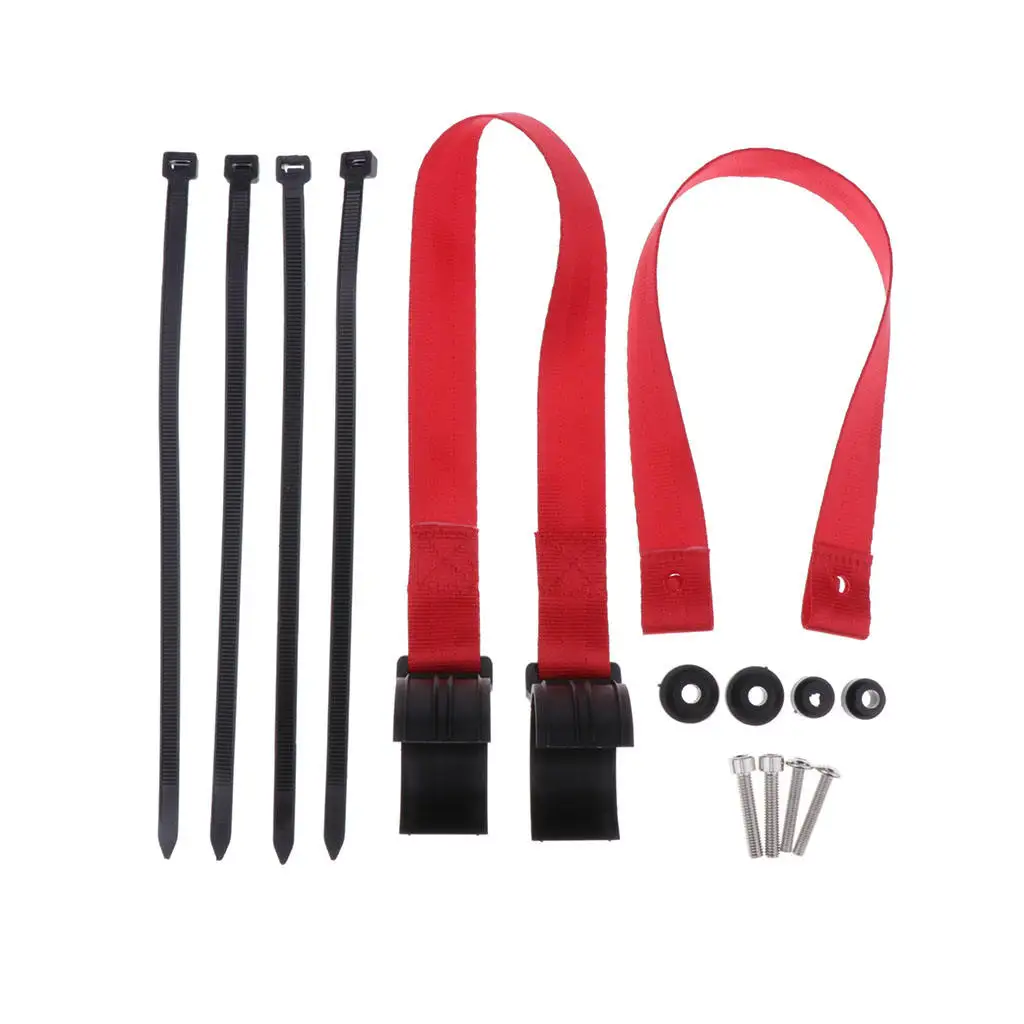 

Регулируемый ремень для вытягивания мотоцикла или велосипеда, Универсальный красный