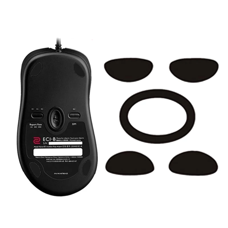 

For BenQ ZOWIE EC1-B / EC2-B Gaming Mouse Skates mouse feet legs [0.6mm] (2 sets of replacement feet pads)