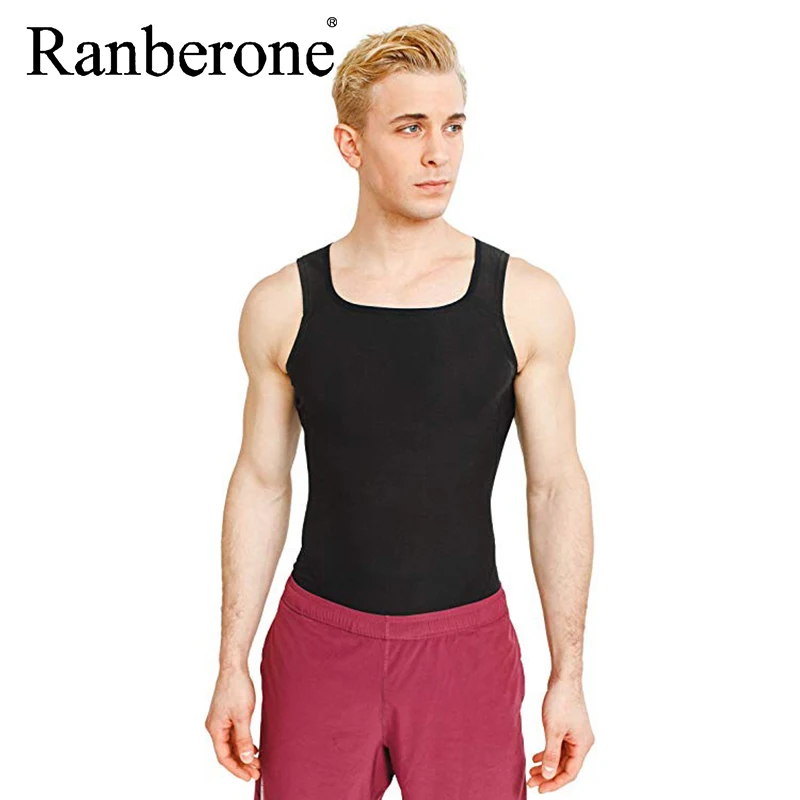 Men's Clothing Body Shaper Vest Gym Top Sweat Shapers Men Hot Sauna Effect Slims Fitness Vests Women Workout Sport Shirt Corset